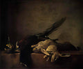 Jean Baptiste Simeon Chardin still life with pheasant Art A4 Photo Print