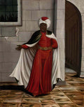 Jean Baptiste Vanmour de kislar aghassi hoofd der zwarte eunuchen sk Art A4 Photo Print