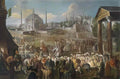 Jean Baptiste Vanmour jean baptiste vanmour prozession des sultans in Art A4 Photo Print