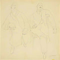 Jean Auguste Dominique Ingres the kaunitz sisters Art A4 Photo Print