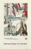 Jean Dupas regatta time s pleasant richmond 1933 Art A4 Photo Print