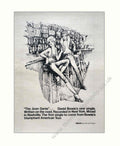 Jean Genie Billboard Vintage Retro Advert Poster A4 Photo Print