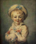 Jean Honore 1934 Fair haired Boy A4 Photo Print