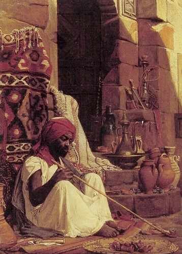 Jean Jules Antoine Lecomte Du Nouy Opium Smoker A4 Photo Print