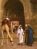 Jean Leon Gerome Arabs Arguing A4 Photo Print