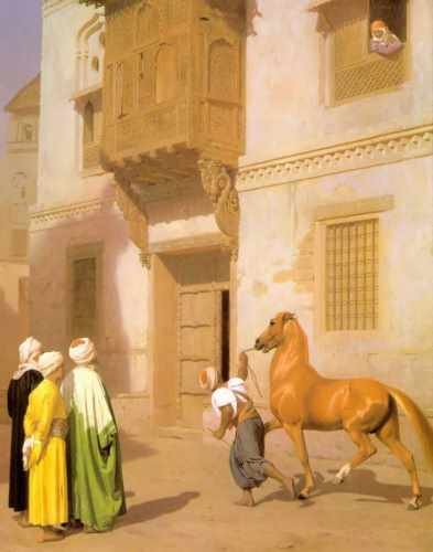 Jean Leon Gerome Cairene Horse Dealer A4 Photo Print