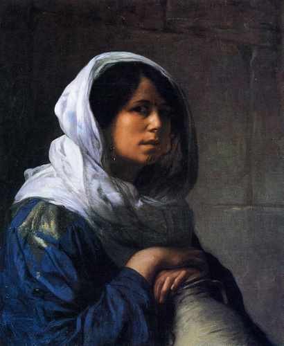 Jean Leon Gerome Egyptian Water Carrier A4 Photo Print