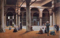 Jean Leon Gerome Interior Of A Mosque A4 Photo Print