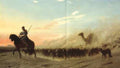 Jean Leon Gerome Le Berger Syrien A4 Photo Print