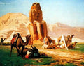 Jean Leon Gerome Memnon And Sesostris A4 Photo Print
