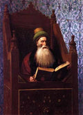 Jean Leon Gerome Mufti Reading In His Prayer Stool A4 Photo Print
