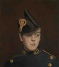Jean Leon Gerome Portrait of Armand Gerome A4 Photo Print