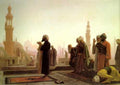 Jean Leon Gerome Prayer In Cairo A4 Photo Print