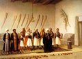 Jean Leon Gerome Prayer In The House Of An Arnaut Chief A4 Photo Print