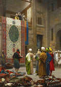 Jean Leon Gerome The Carpet Merchant 2021 A4 Photo Print