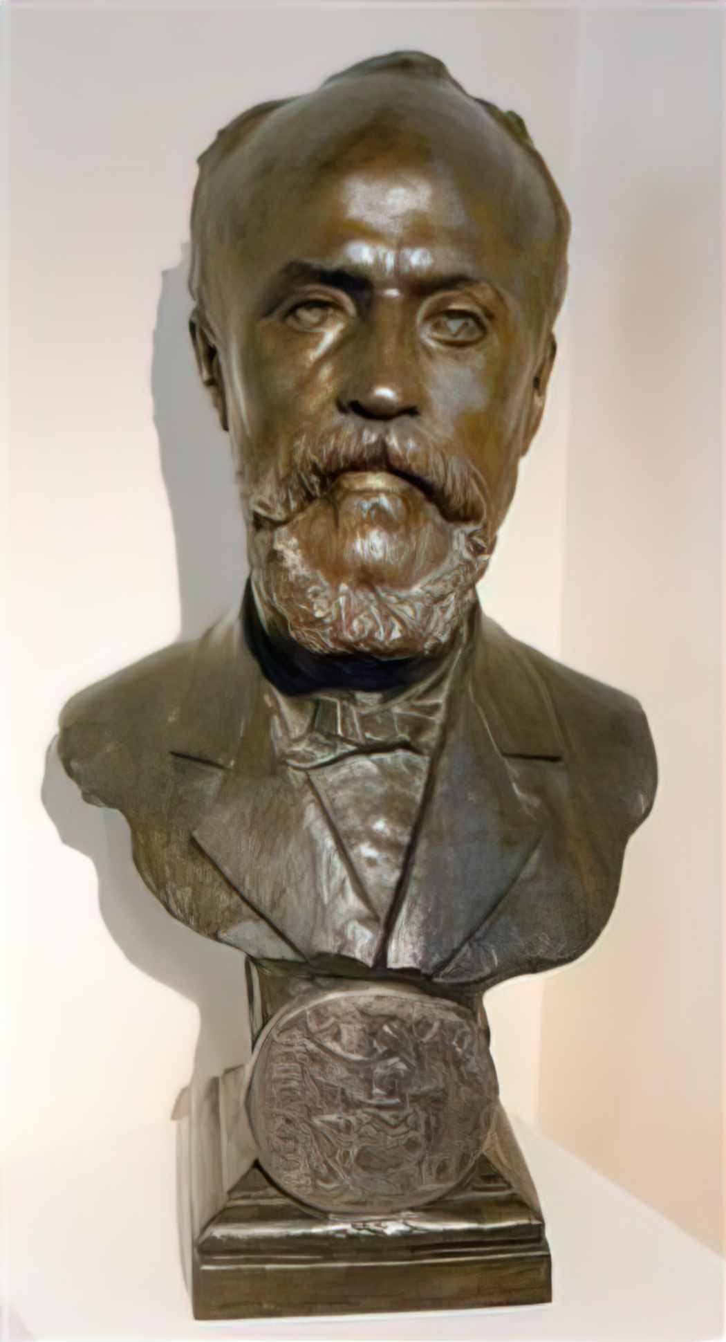 Jean Leon Gerome bust of paul reclus Art A4 Photo Print