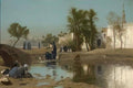 Jean Leon Gerome fellah women drawing water Art A4 Photo Print