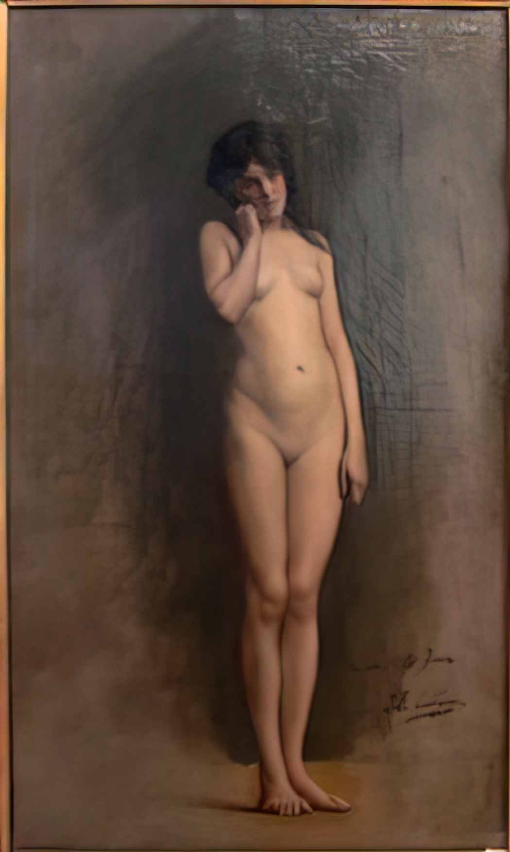 Jean Leon Gerome nude girl Art A4 Photo Print