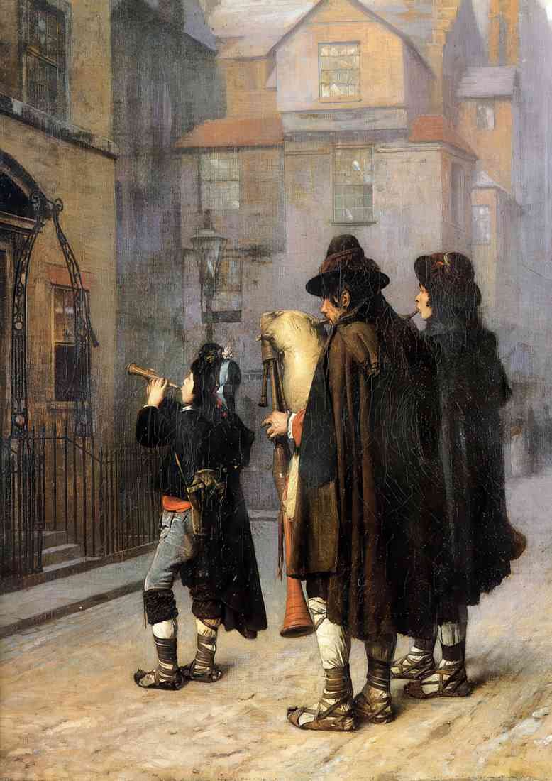 Jean Leon Gerome pifferari 2 A4 Photo Print