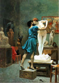 Jean Leon Gerome pygmalion and galatea use A4 Photo Print