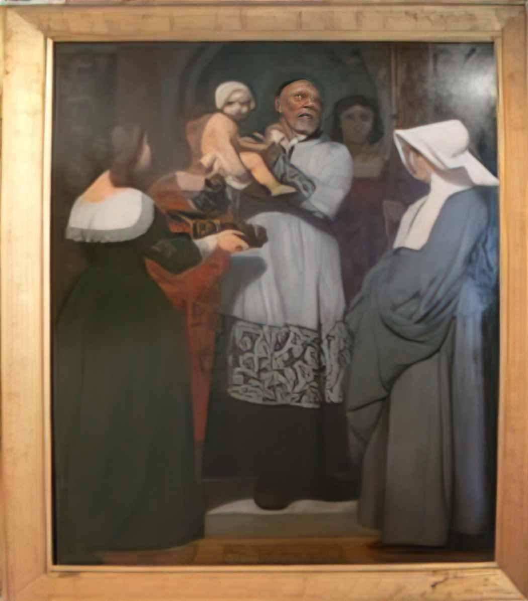 Jean Leon Gerome saint vincent of paule Art A4 Photo Print