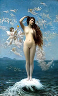 Jean Leon Gerome the birth of venus Art A4 Photo Print