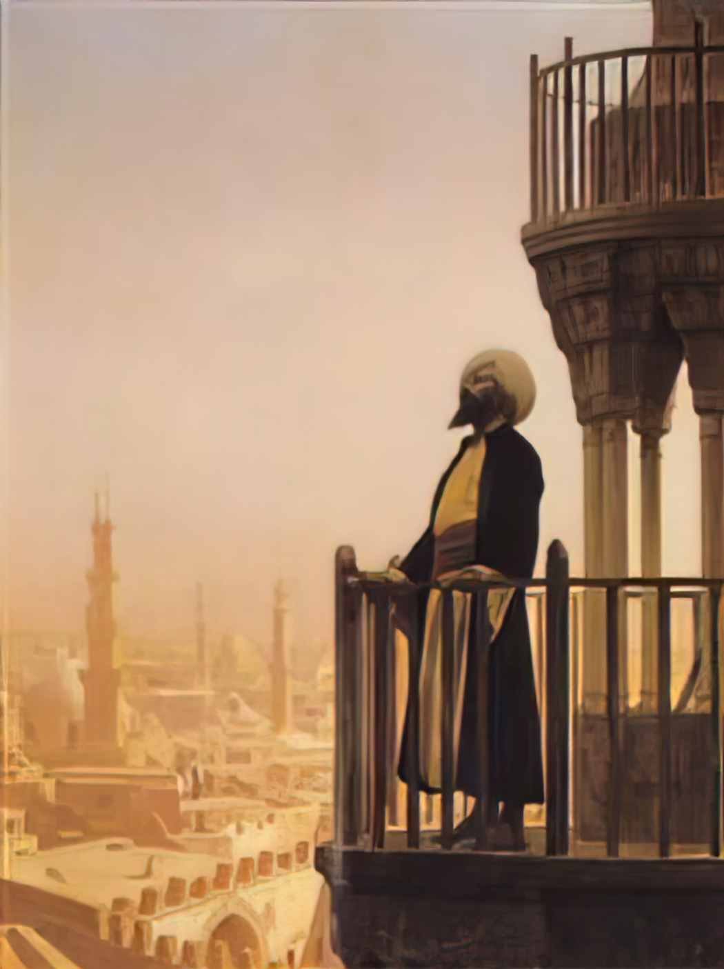 Jean Leon Gerome the call to prayer Art A4 Photo Print
