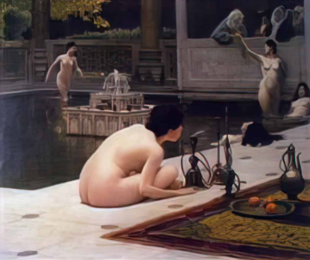 Jean Leon Gerome albanian warior Art A4 Photo Print