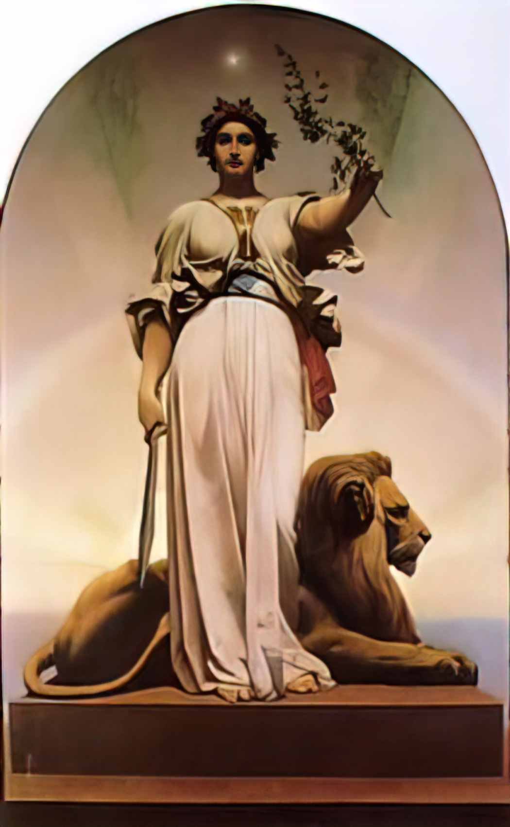 Jean Leon Gerome arms dealer in cairo Art A4 Photo Print