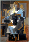 Jean Metzinger la tricoteuse 1919 Art A4 Photo Print