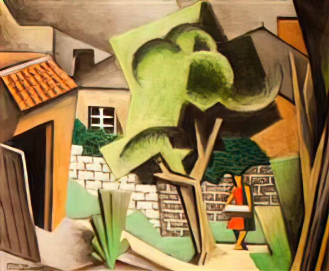 Jean Metzinger landscape 1914 Art A4 Photo Print