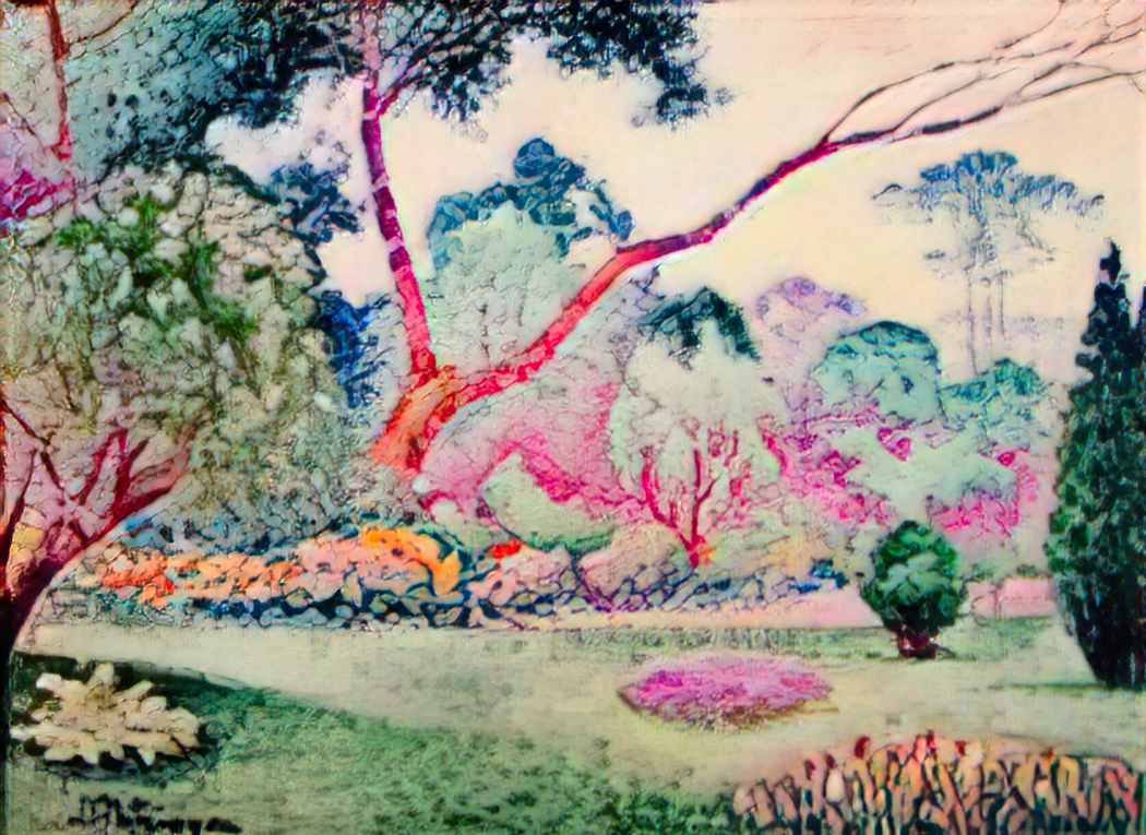 Jean Metzinger parc monceau 1906 Art A4 Photo Print