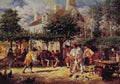 JeanLouis Ernest Meissonier Sunday In Poissy A4 Photo Print