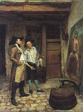 JeanLouis Ernest Meissonier The Sign Painter 235X175In A4 Photo Print