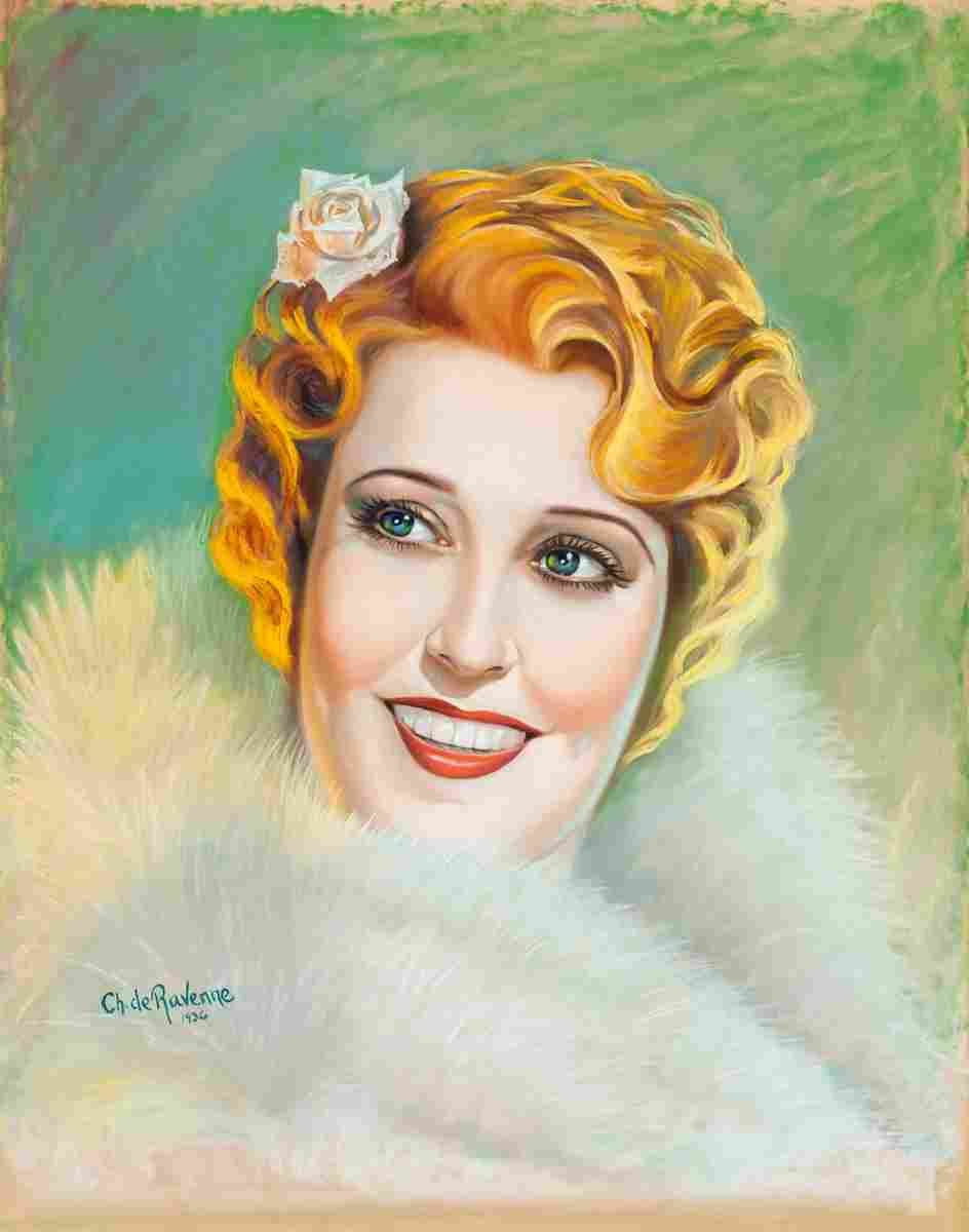 Jeanette MacDonald Portrait 1 film star poster A4 Photo Print