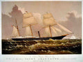 Jeannette 2 Ship Vintage A4 Photo Print
