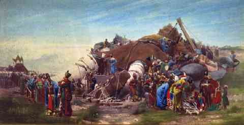 Jehan Georges Vibert Gulliver A4 Photo Print
