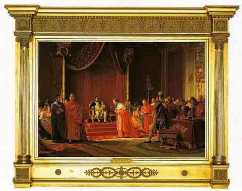 Jehan Georges Vibert Napoleon And Son A4 Photo Print