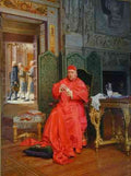 Jehan Georges Vibert The Diet A4 Photo Print