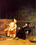 Jehan Georges Vibert The Sick Doctor A4 Photo Print