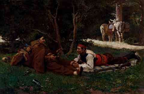 Jehan Georges Vibert Vibert Jean Georges An Afte A4 Photo Print