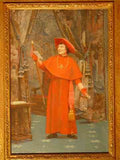 Jehan Georges Vibert Vibert Jehan Georges Cardinal Reading A Letter A4 Photo Print