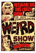 Jekyll Hyde Monster Vintage Retro Advert Poster A4 Photo Print