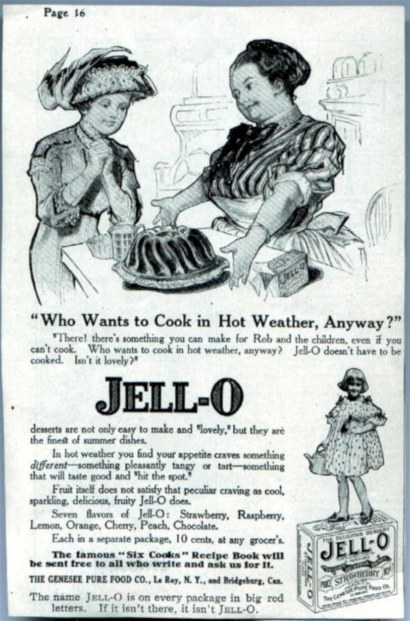 Jello Dessert Boxes 2 Vintage Retro Advert Ads A4 Photo Print