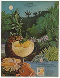 Jello Pineapple Hawaii Vintage Retro Advert Ads A4 Photo Print