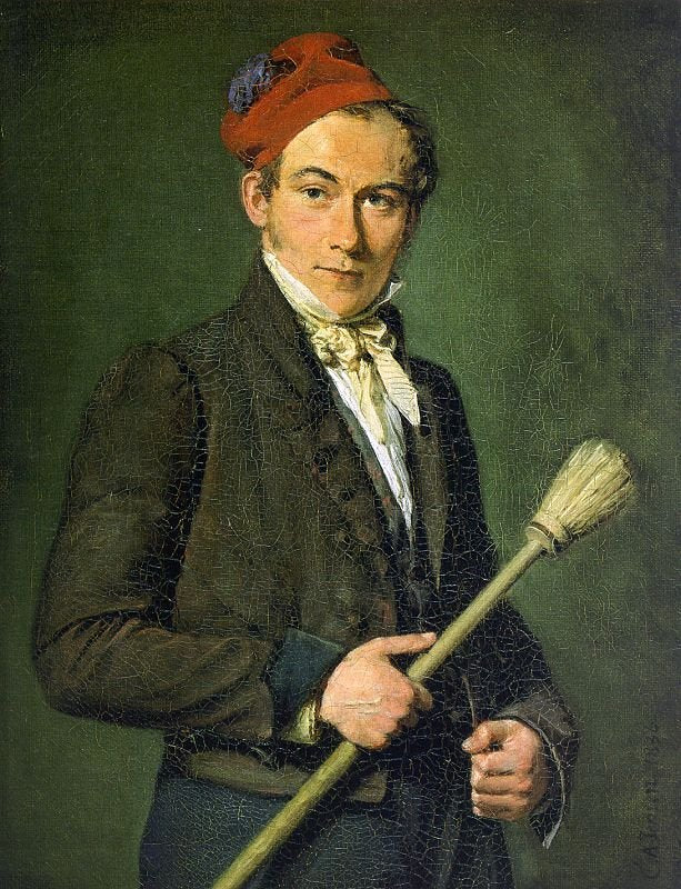 Jensen Christian Albrecht Danish 1792 18703 Art A4 Photo Print