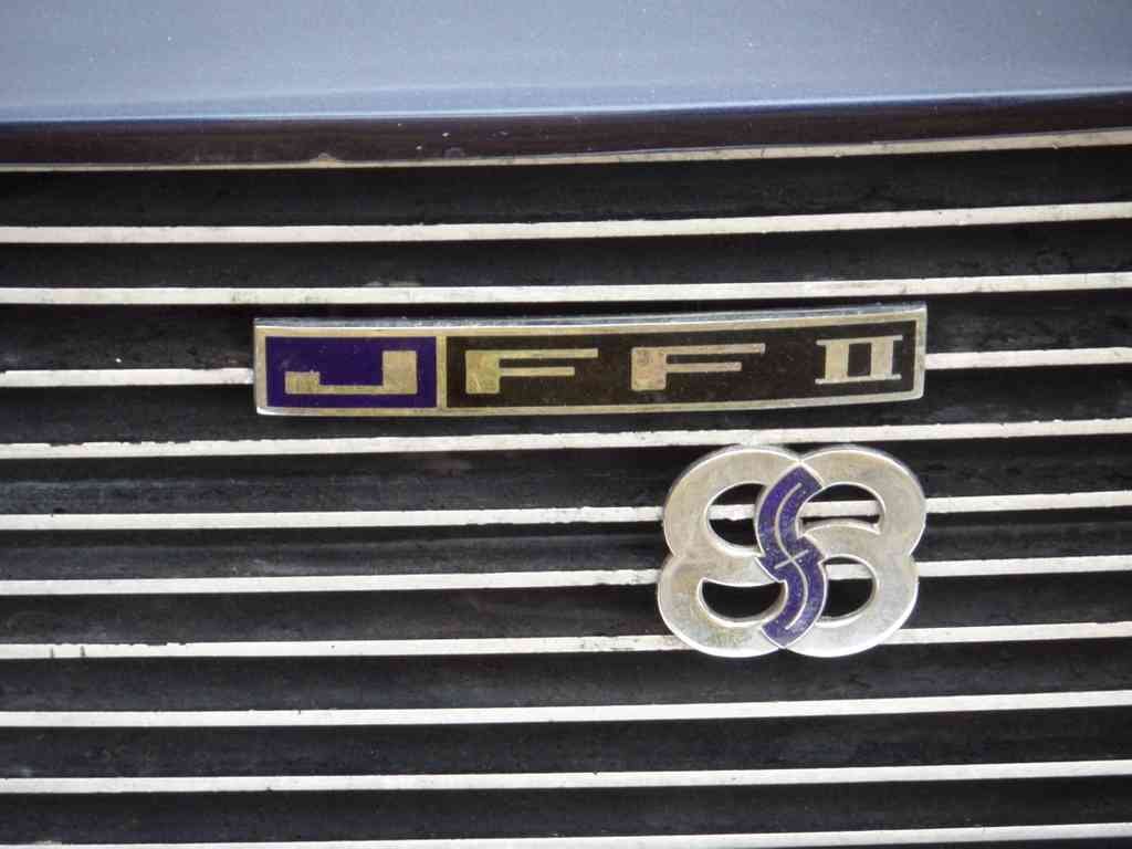 Jensen FF ii 2 Bonnet 2682 Grille A4 Photo Print