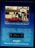 Jensen Hr115 Receiver Vintage Retro Advert Ads A4 Photo Print