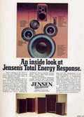 Jensen Speakers System Vintage Retro Advert Ads A4 Photo Print