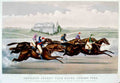 Jerome Park Horse 001 Vintage A4 Photo Print